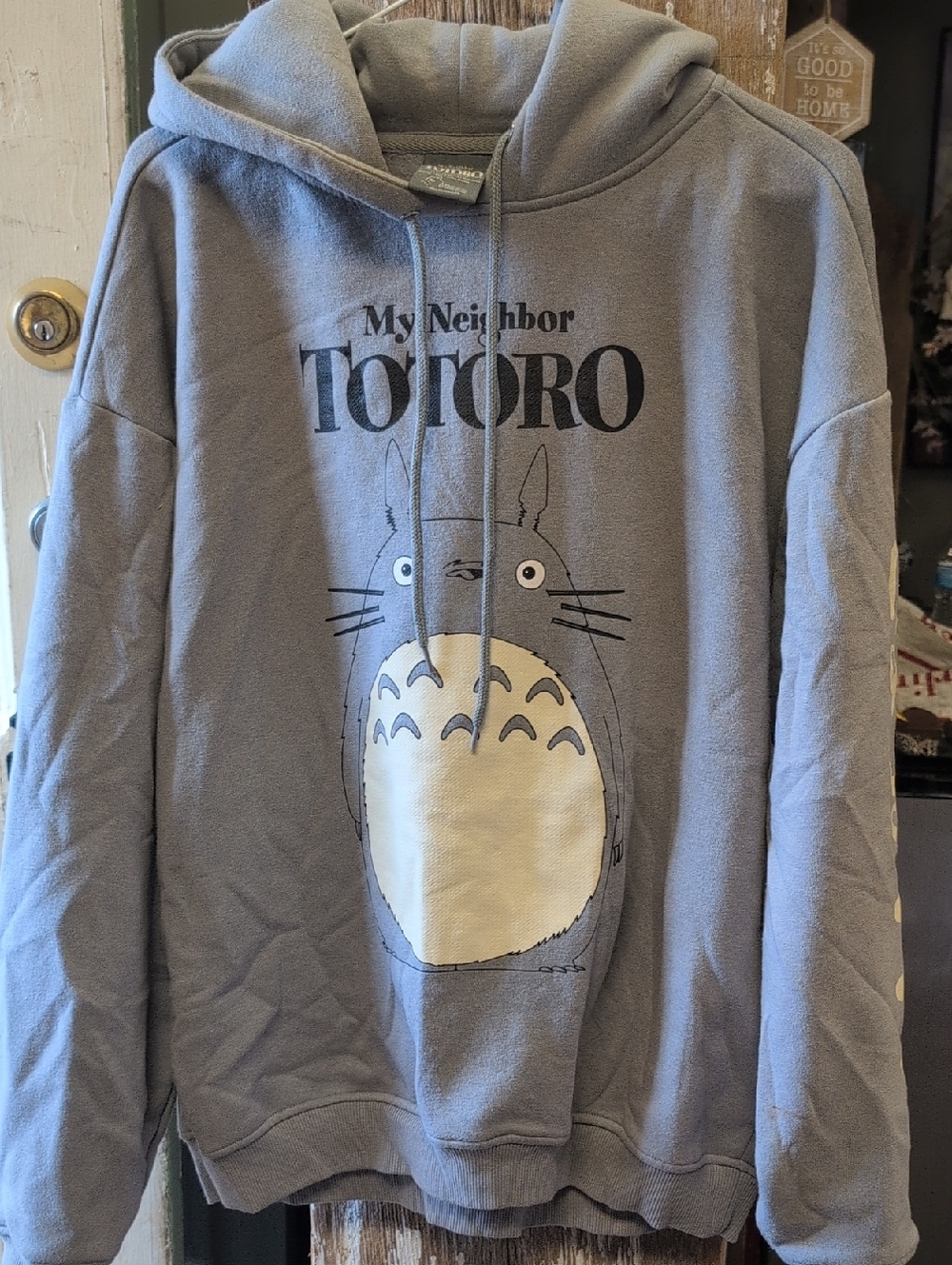 Her Universe Gray Totoro Graphic Hoodie